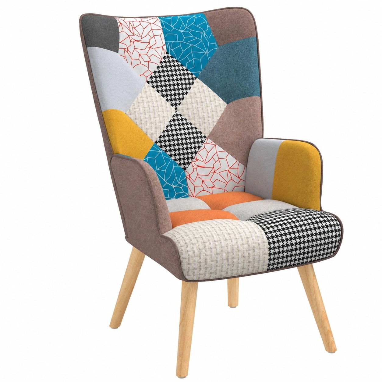 fauteuil-scandinave-en-tissu-patchwork-multicolore-nxhjx11965cy