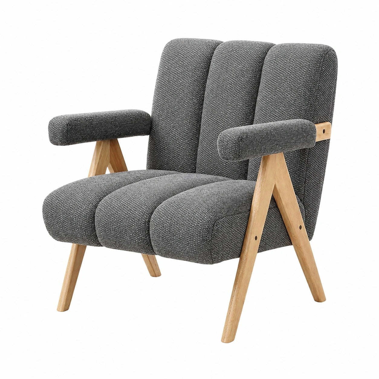 chaise-scandinave-en-bois-et-chenille-confortable-avec-accoudoirs-gris-pdkhv12023uw